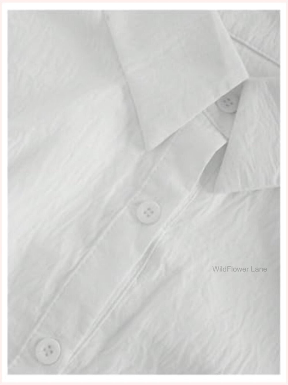 Plus Size Long Sleeve Button Down Blouse Collared Dressy Casual Top - Picture 5 of 5